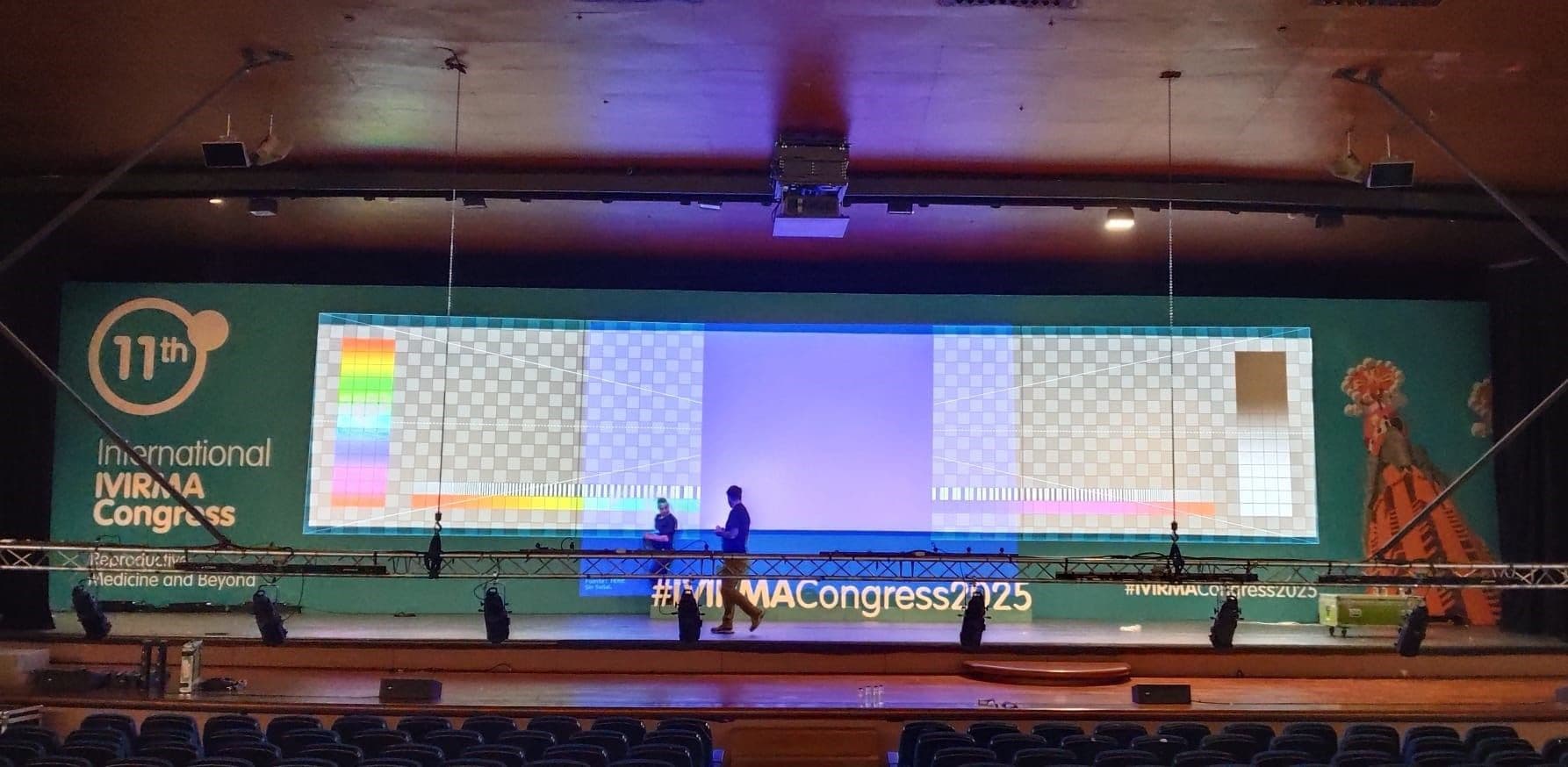 Corporate event stage